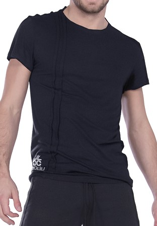 Maly Mens Tucked Stripe Practice Shirt LC192101-Black