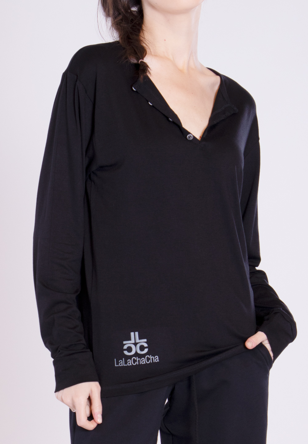 Maly Sports Couture Ladies Zip Jacket SP191302-Black