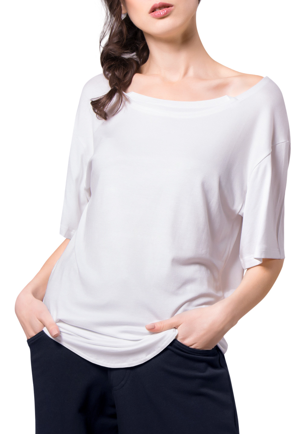 Maly Unisex Short Sleeve Shirt LC172101-White