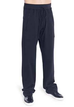 Maly Zip Pockets Practice Pants LC202401-Black