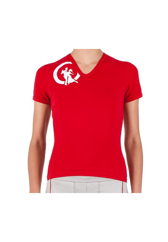 Paoul Womens T-Shirt-Red