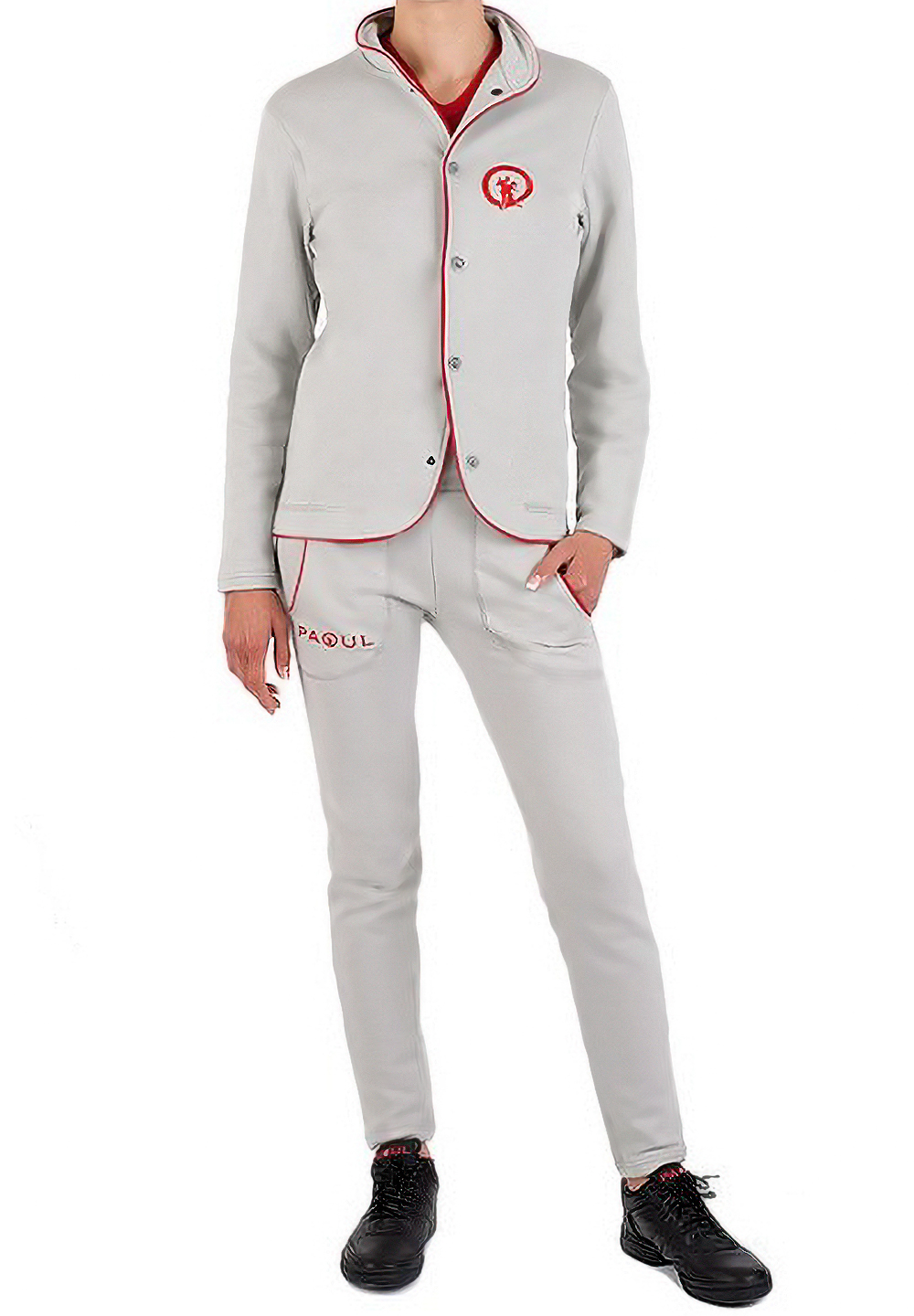 Paoul Unisex Tracksuit-Grey