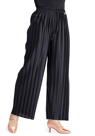 PopconAtelier Pleated Palazzo Pants WP026-Black