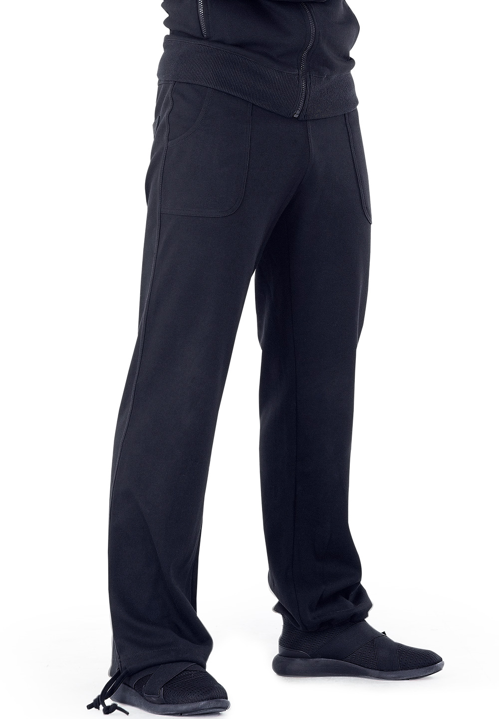 PopconAtelier Unisex Pants TRP001-Black