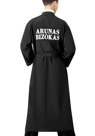 Taka Mens Robe Without Hood MR01-Black