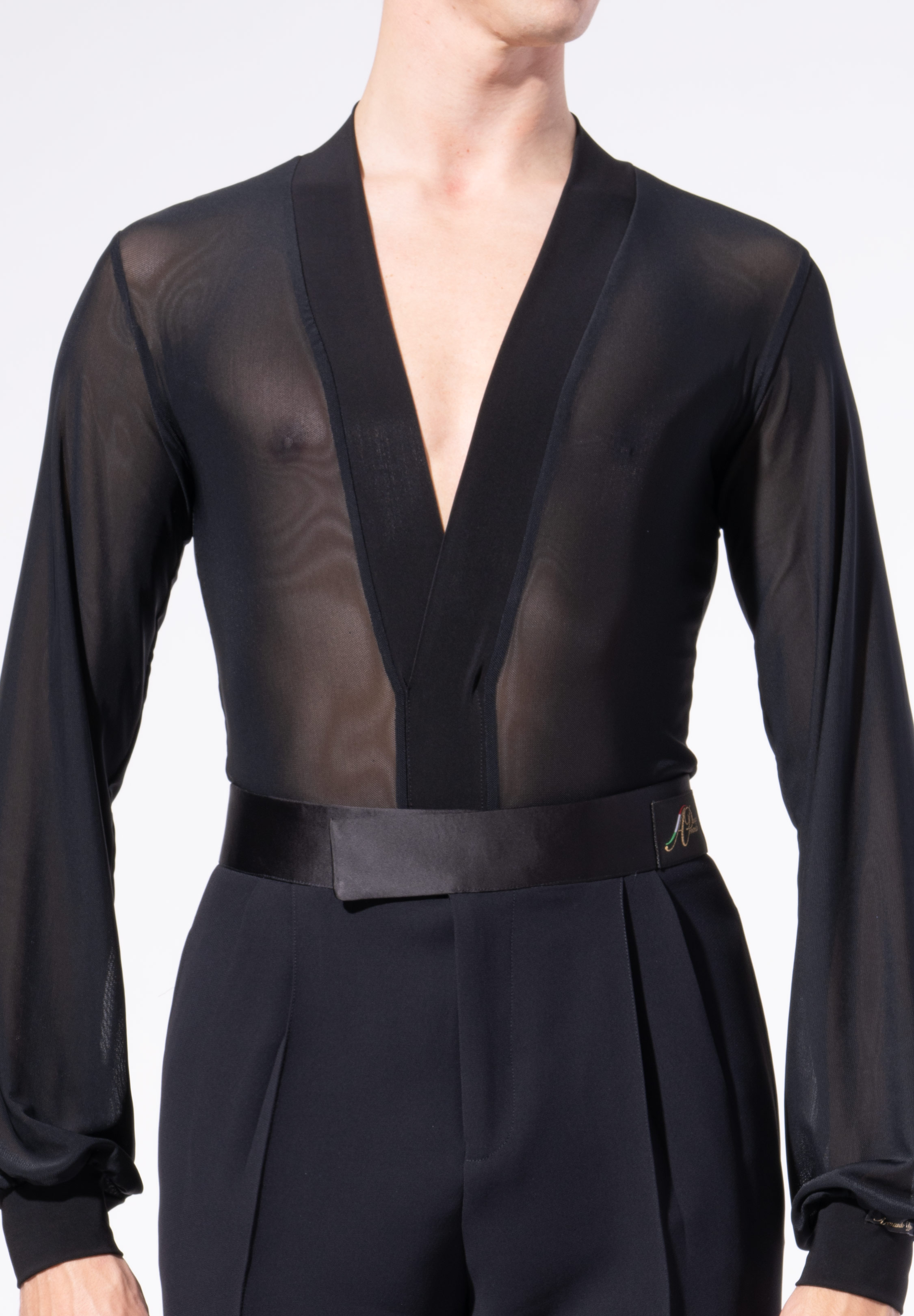 Armando Womens Boat Neck Practice Dress 00249-Black