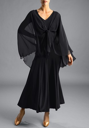 Chrisanne Clover Daphne Ladies Dress-Black