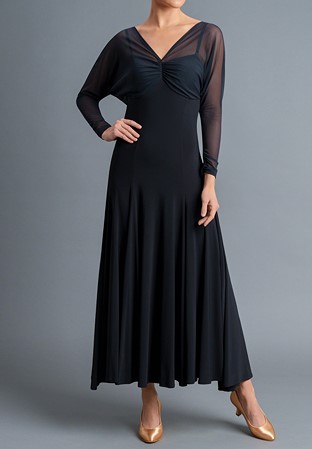 Chrisanne Clover Ella Ballroom Dress-Black