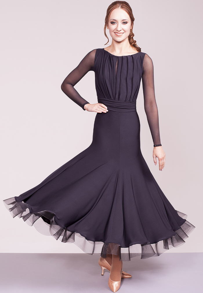Chrisanne Clover Evermore Ballroom Dress-Black