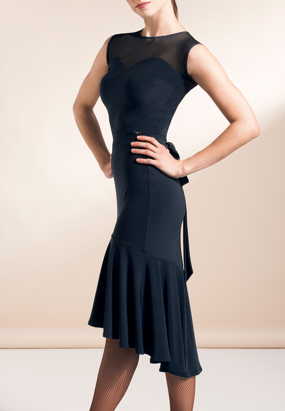 Chrisanne Clover Verve Latin Dress-Black