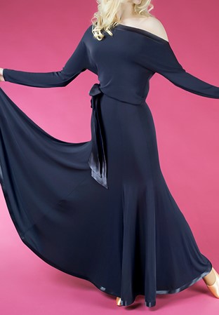 DSI Amira Ballroom Dress 3702-Black
