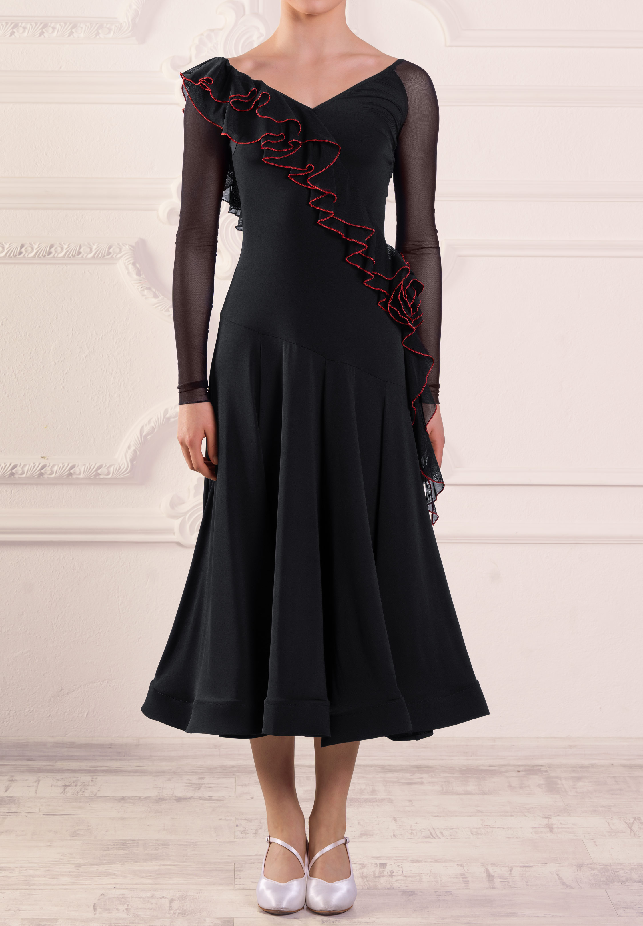 Dance-Box-Flowy-Frilled-