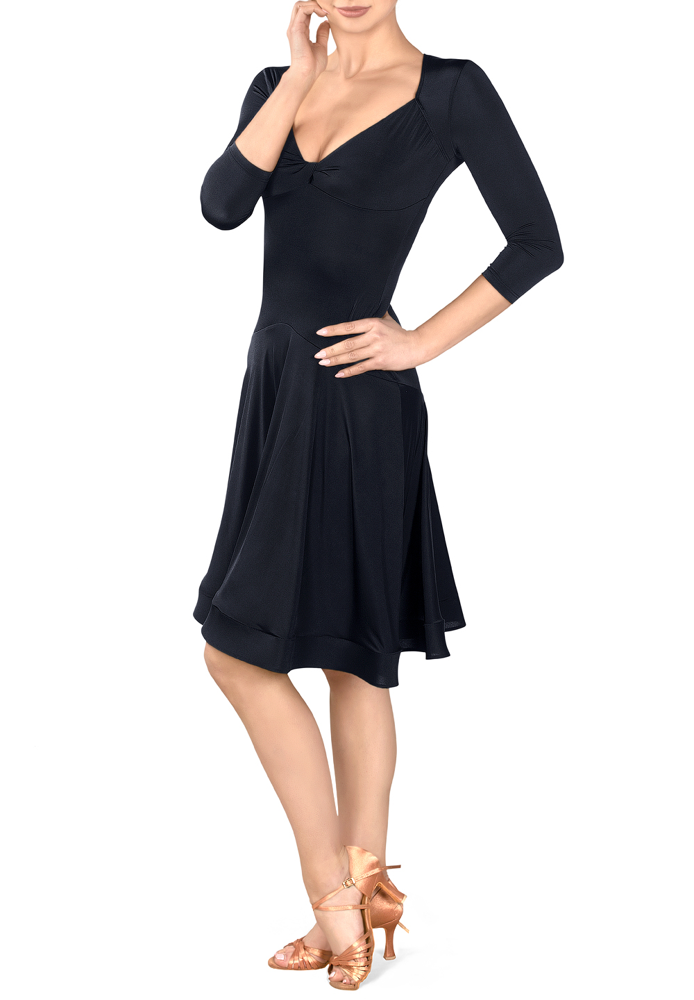 Dance Box Swing Time Latin Dress P18120020 | Dresses