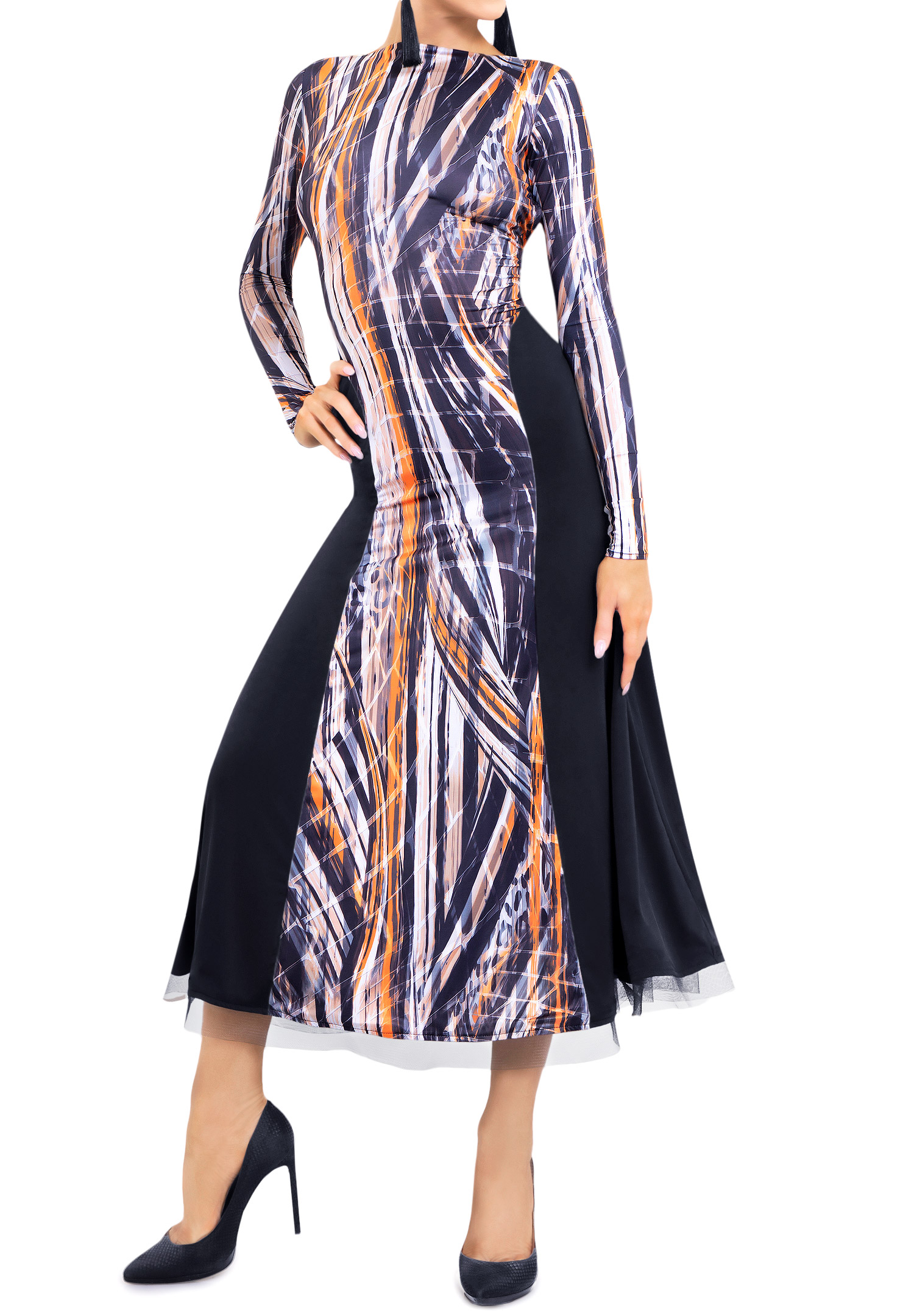 Espen Keel Ballroom Dress ES19LDR1-Print