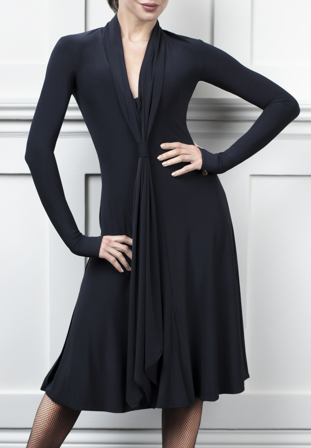 Espen for Chrisanne Clover Colorado Latin Dress-Black