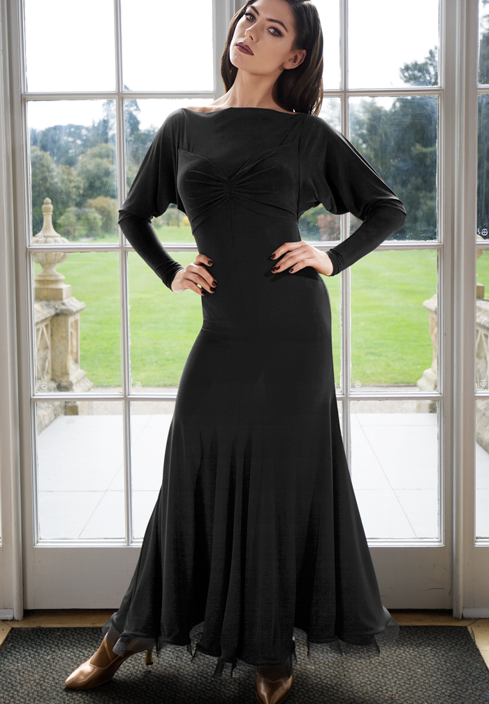 Espen for Chrisanne Clover Madrid Ballroom Dress-Black