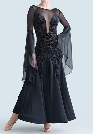 MF Wicked Willow Ballroom Dress M338-Black