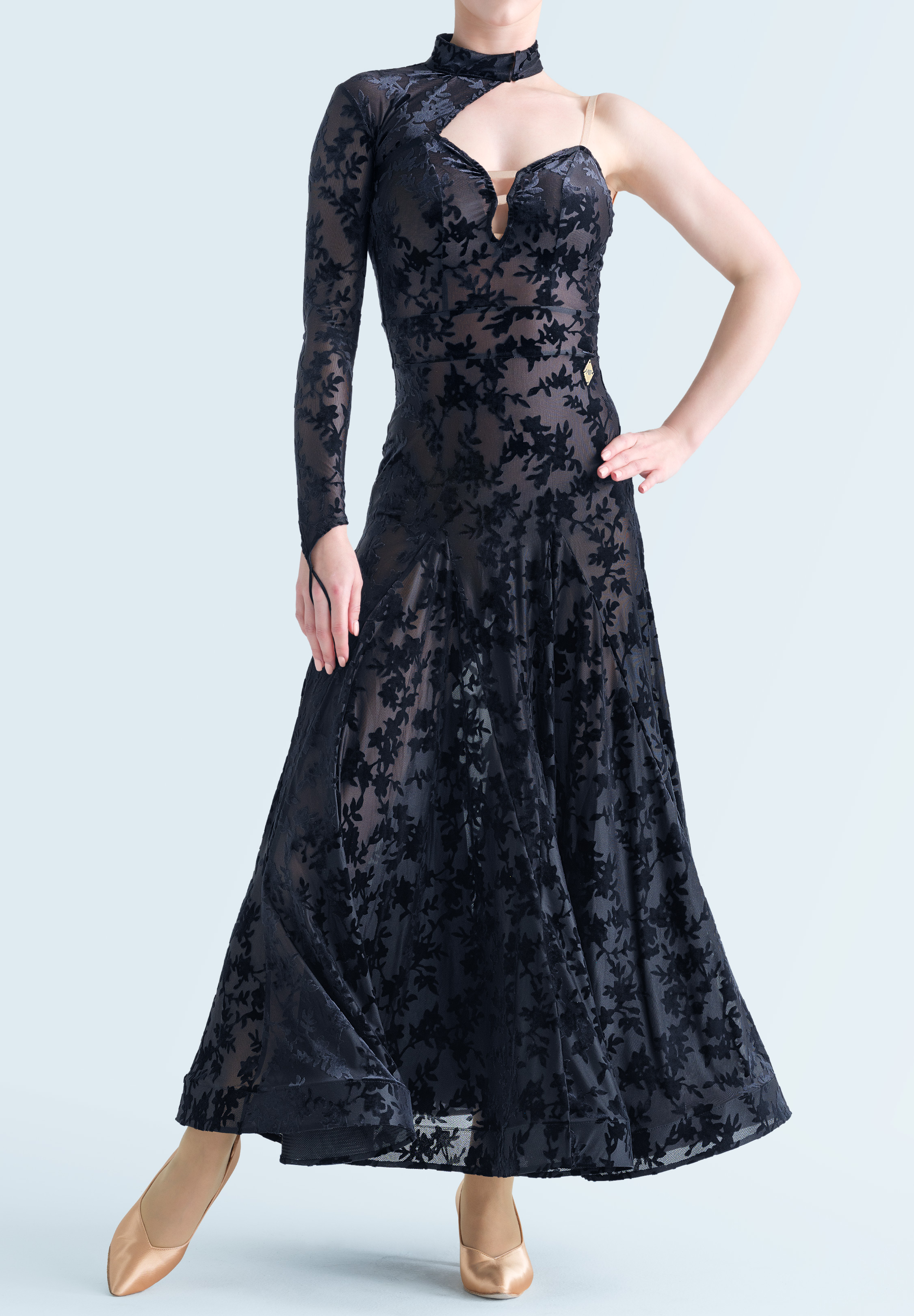 MF Midnight Ivy Ballroom Dress M336-Black