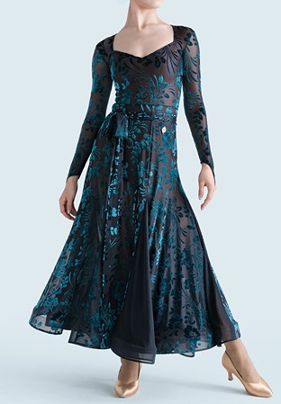 MF Mystic Midnight Ballroom Dress M403-Black