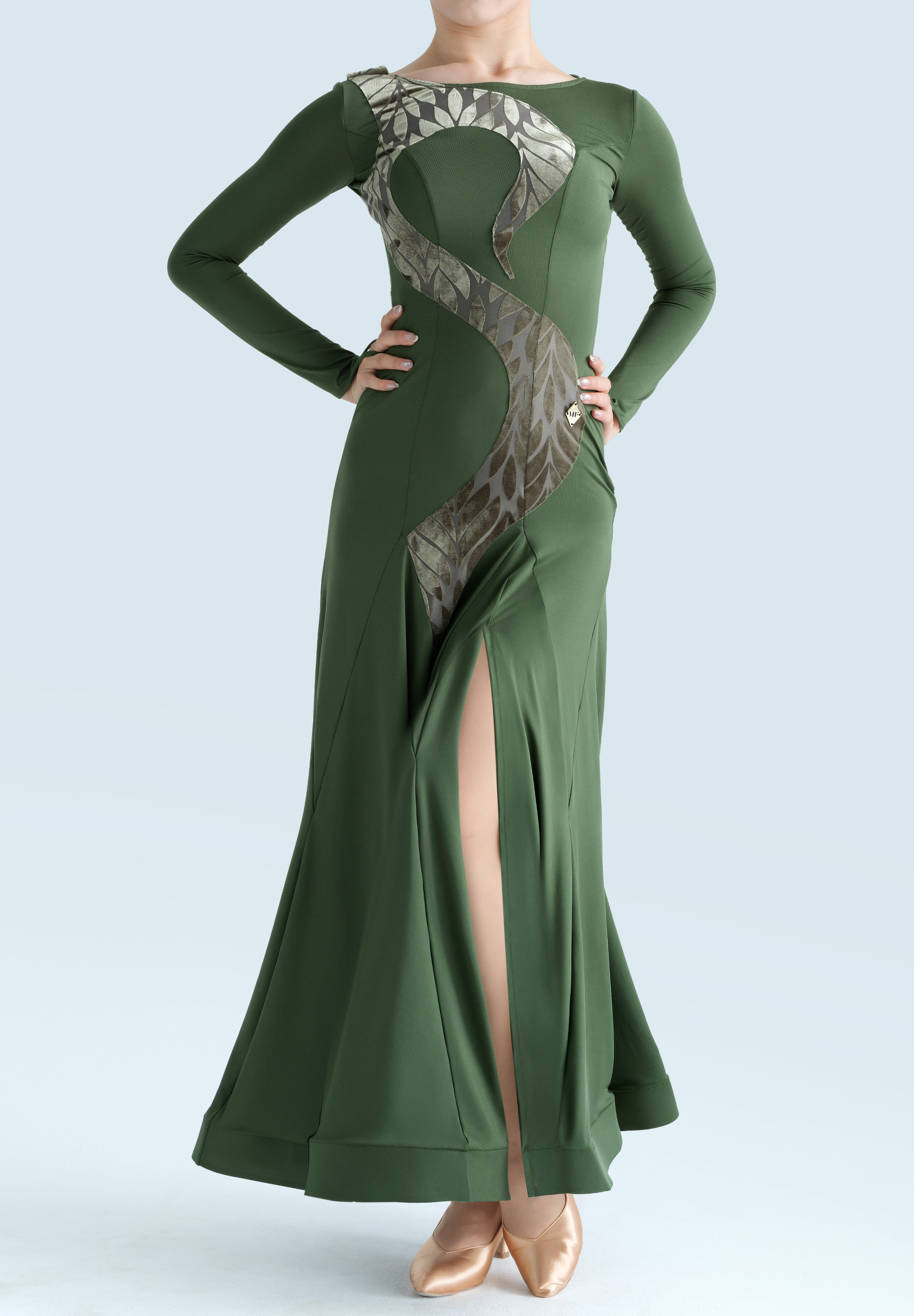 MF Grove Rhythm Smooth Gown M421-Olive Green