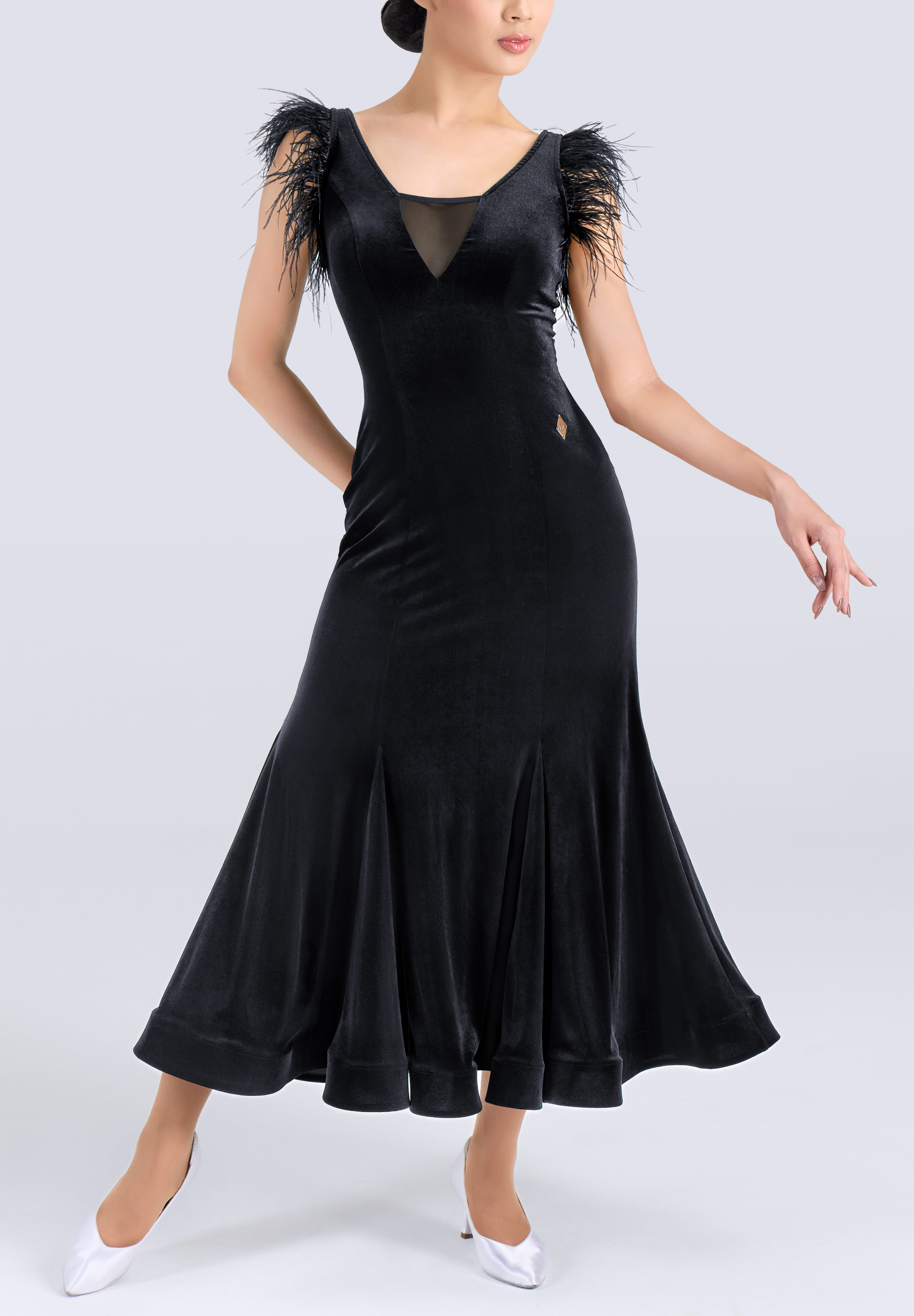 MF Midnight Icon Smooth Dress M472-Black