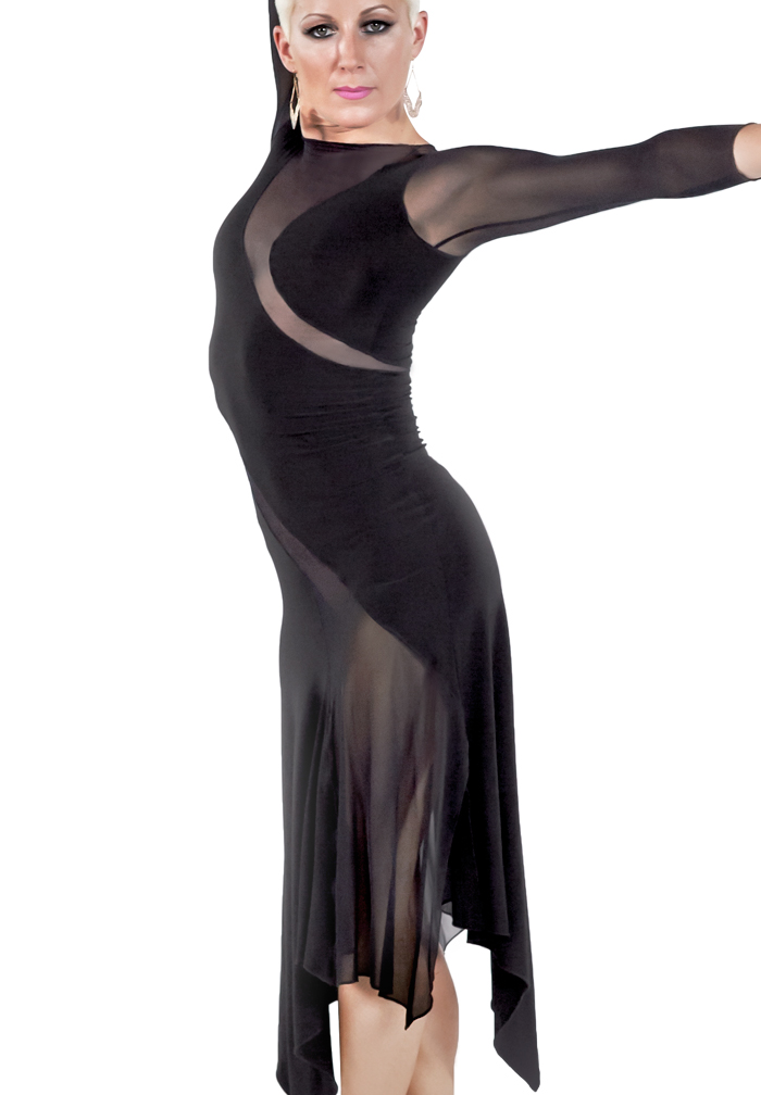 M&J Champion Wear Serpentine Flare Latin Dance Dress 3900 | Dresses