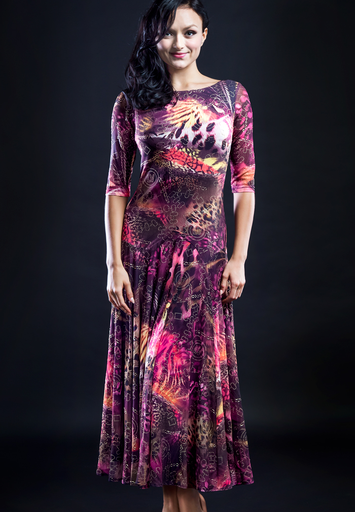 Santoria Amazon Dress DR10018-Leopard Amazon
