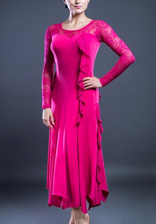 Santoria Catalina Ballroom Dress DR7065-Fuchsia