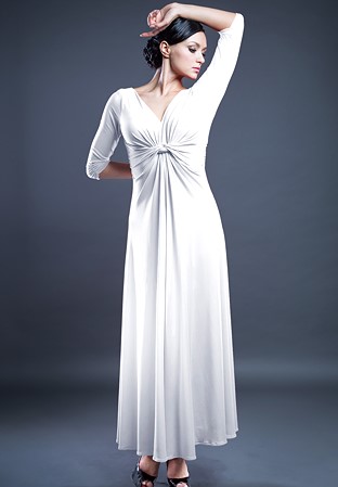 Santoria Catriona Ballroom Dress DR7083-White
