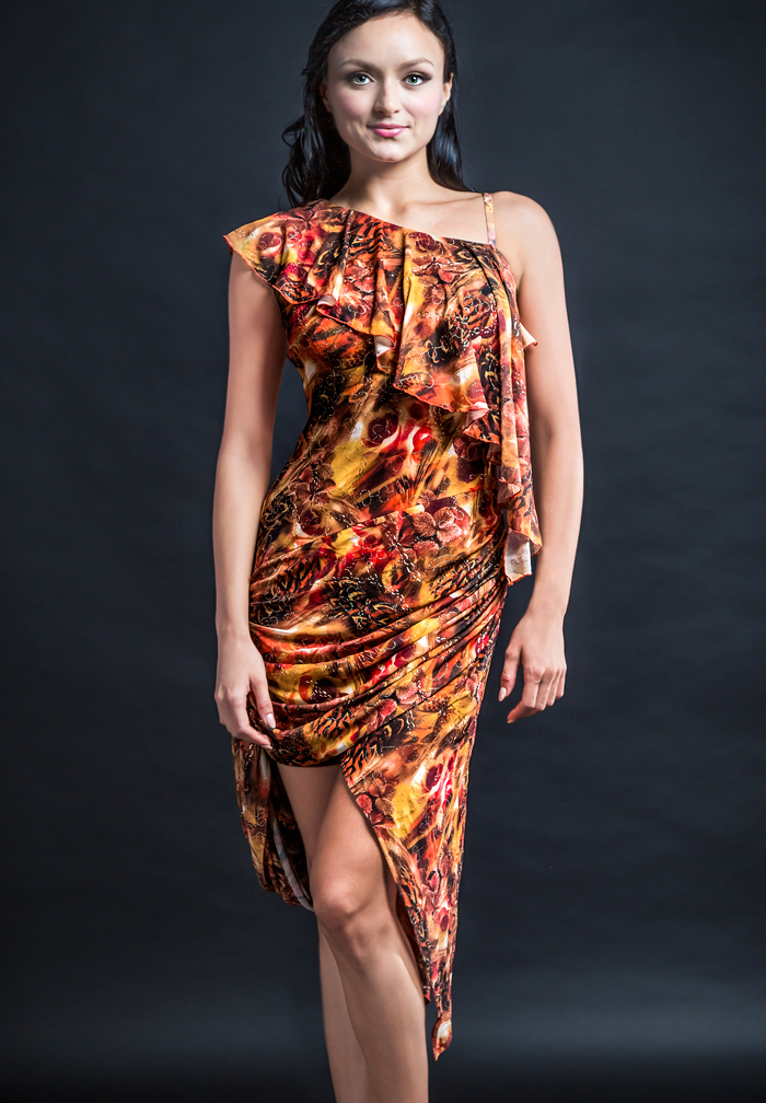 Santoria Daisy Dress DR10005-Marigold