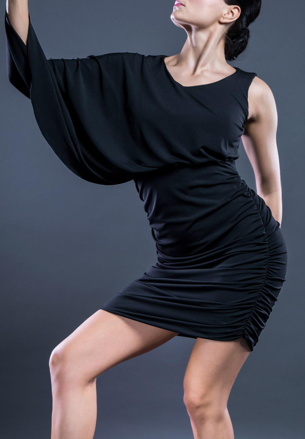 Santoria Ina Latin Dress DR7082-Black
