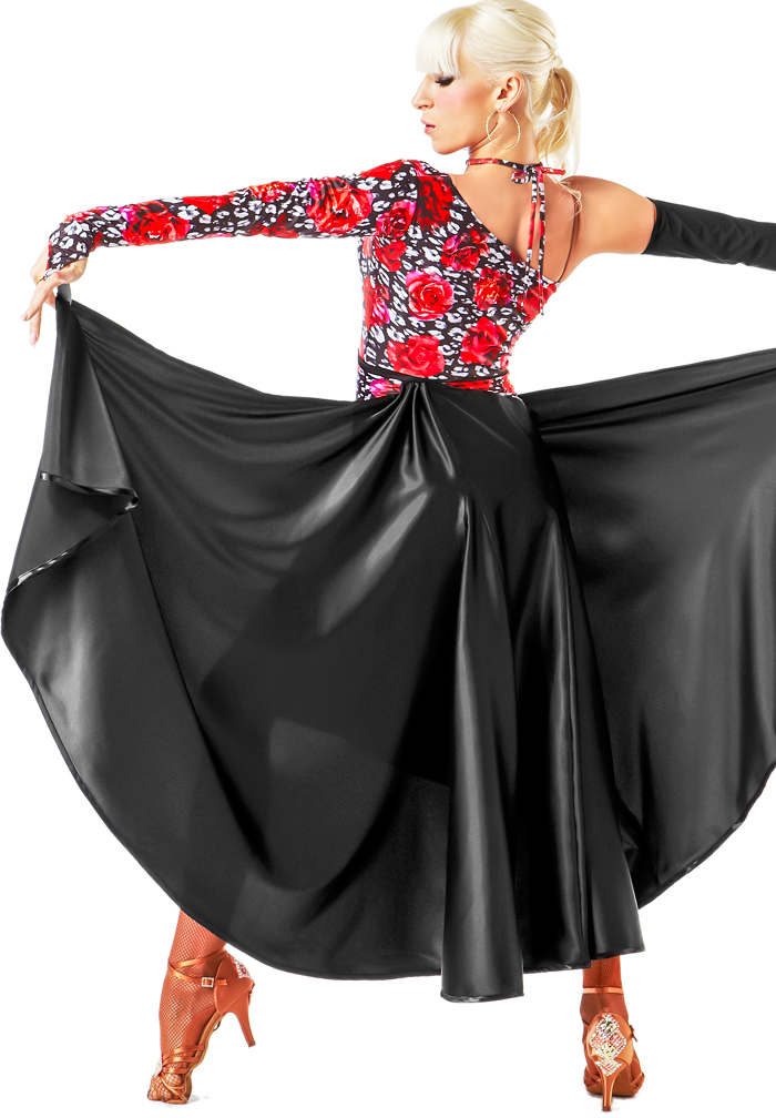 Taka Womens Dress 3L-00114-A-B Cup/Black/White/Red
