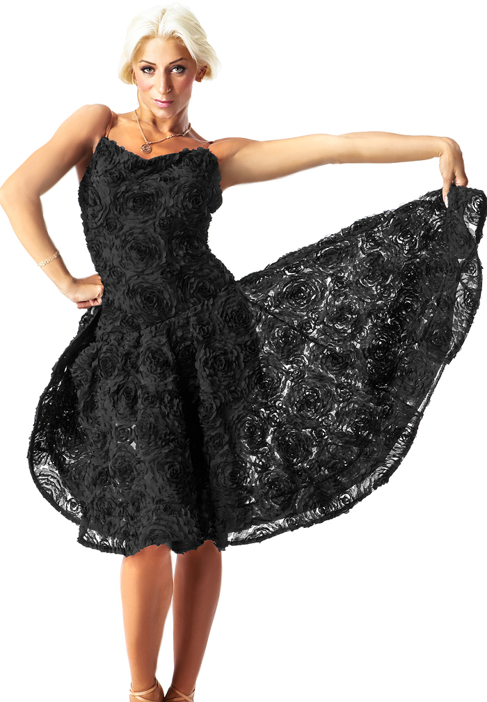 Taka Womens Dress 3L-00127-C-D Cup/Black
