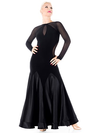 Victoria Blitz Goccia Ballroom Dress-Black