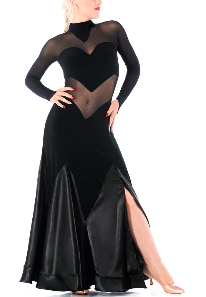 Victoria Blitz Nuvola Ballroom Dress-Black