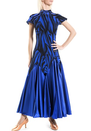 Victoria Blitz Patty Ballroom Dress-Blue