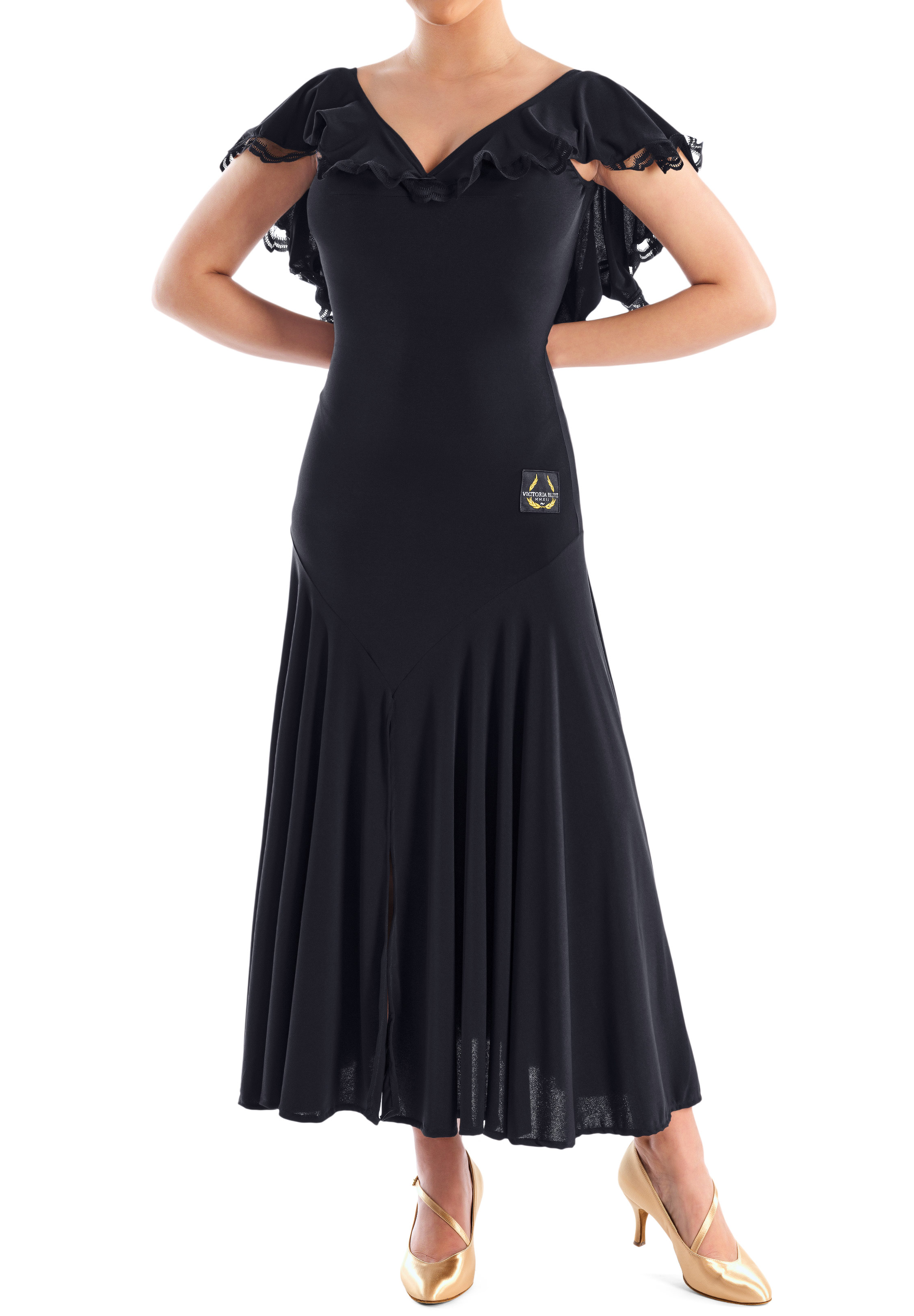 Victoria Blitz Taormina Ballroom Smooth Dress-Black