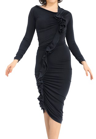 Zdenka Arko Reversible Latin Dress D1401-Black