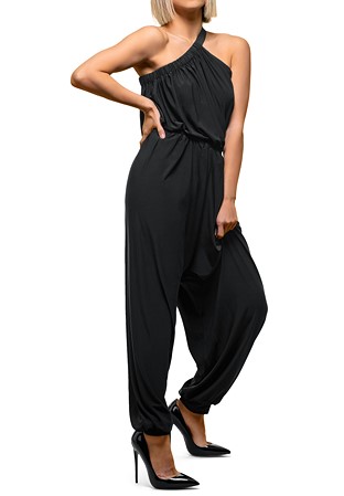 Carmen for Chrisanne Clover Greta Jumpsuit-Black