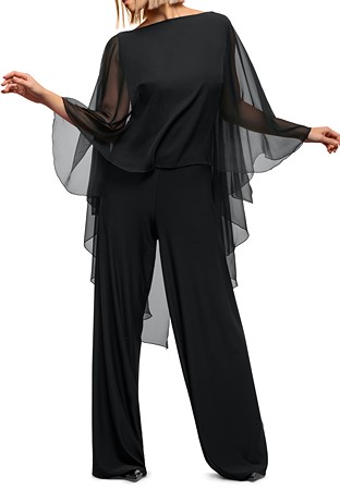 Carmen for Chrisanne Clover Marlene Jumpsuit-Black