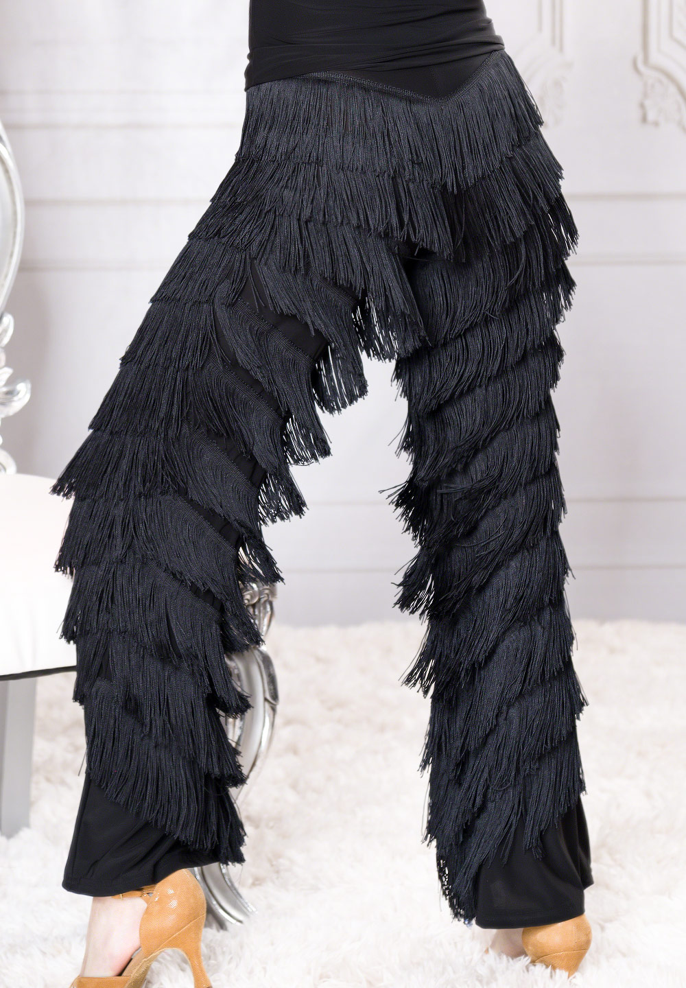 Dance America P005 Full Fringe Pants Pants