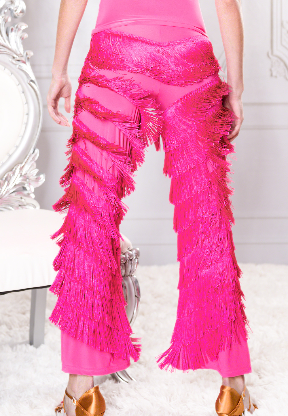 Dance America P005 Full Fringe Pants Pants