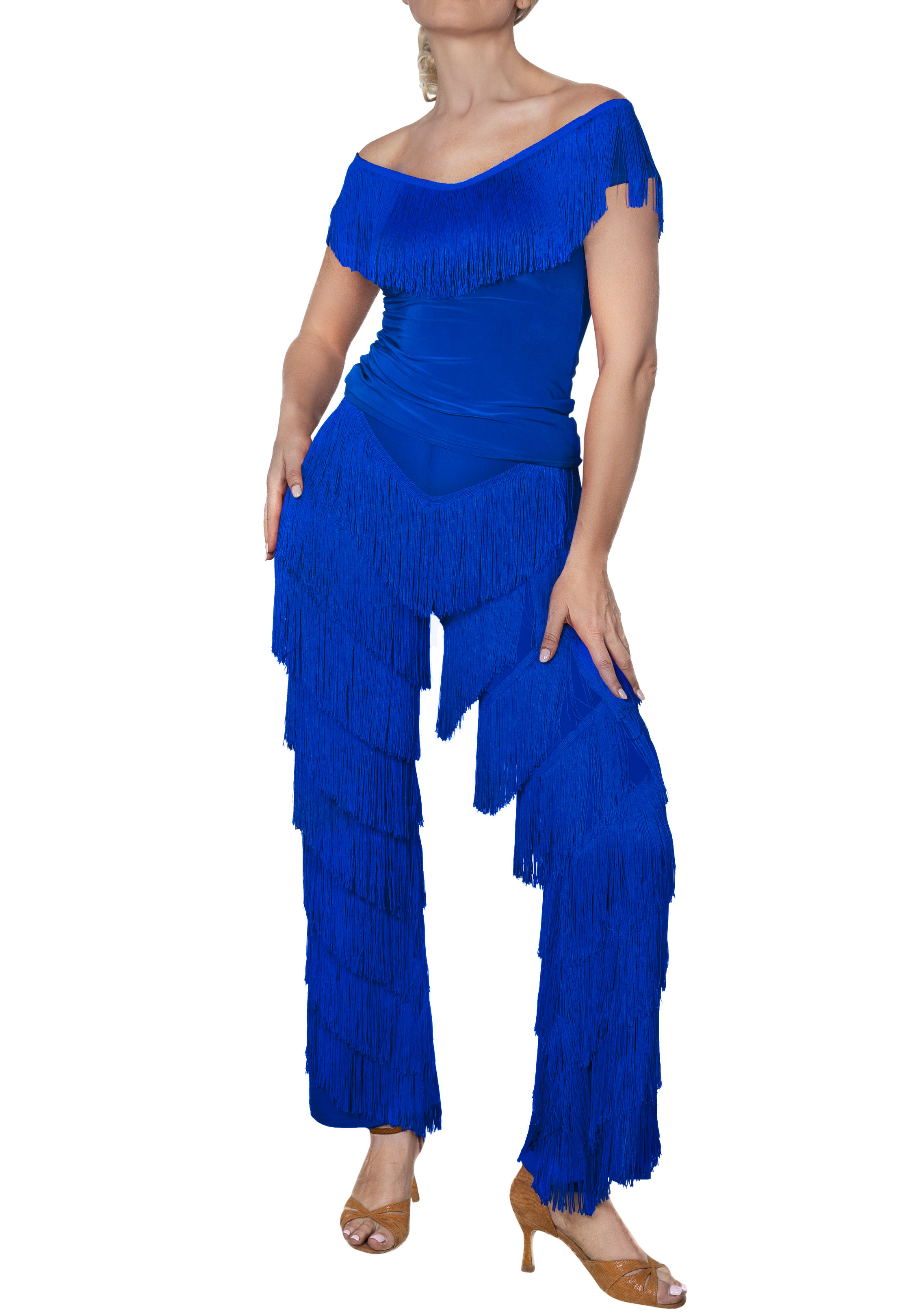 Dance America P2410 - Full Fringe Pants | Pants