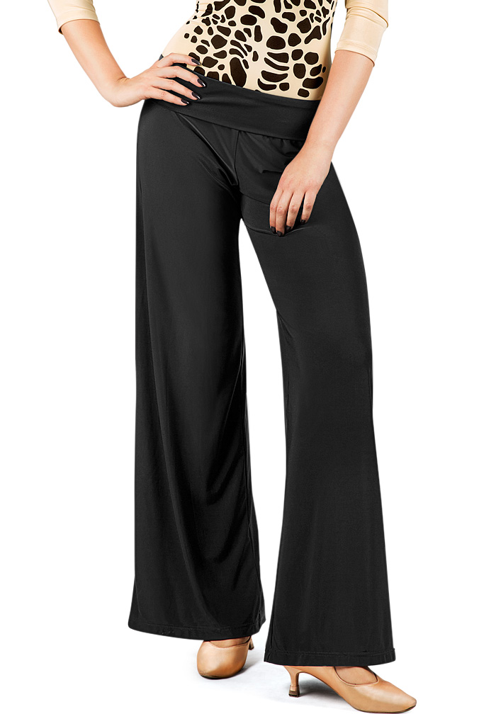 Dance Box Charlie Wide Waistband Pant P13120010-01 Black