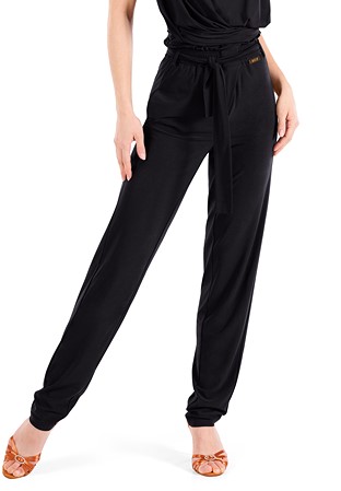 Maly Dance Practice Pencil Pants MF191402-Black