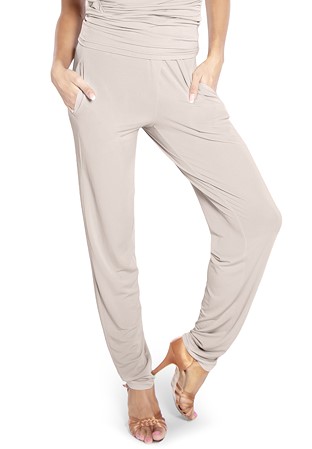 Maly Dance Practice Pencil Pants MF191402-Sand