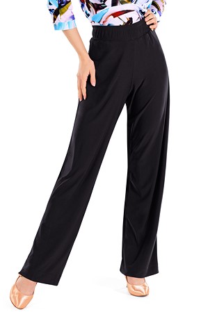 Maly Jil Women’s Ruched Trousers MF221402-Black
