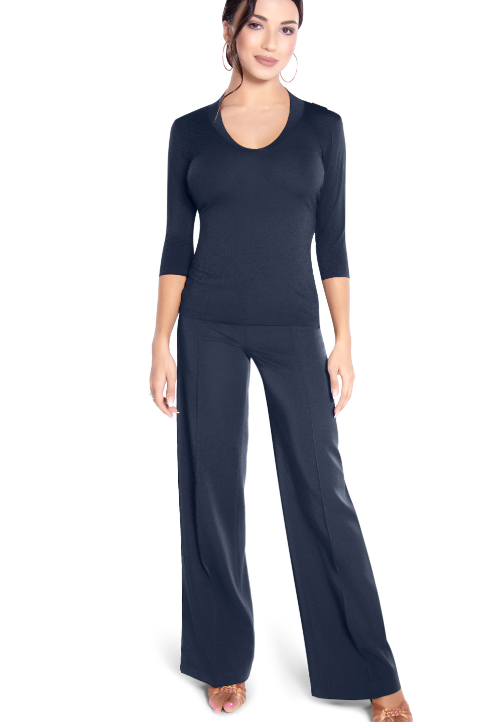 Clearance Maly Ladies Straight Leg Dance Trousers MF201401 Pants