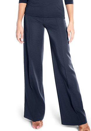 Maly Ladies Straight Leg Dance Trousers MF201401-Black