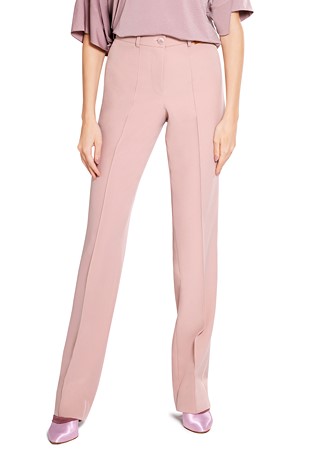 Maly Yulia Straight Trousers MF221401-Antik Rose
